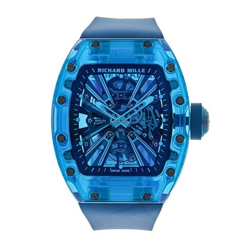 richard mille blue white|richard mille blue sapphire price.